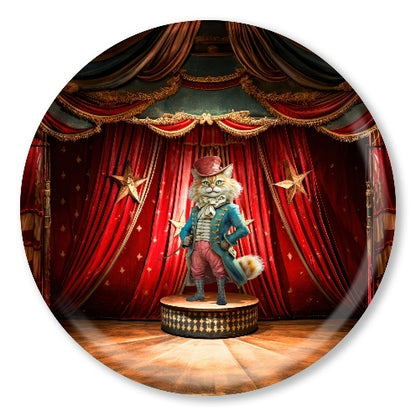 Plateau Bois - Alice Cat Theater - 38 cm