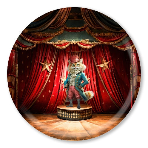 Plateau Bois - Alice Cat Theater - 38 cm