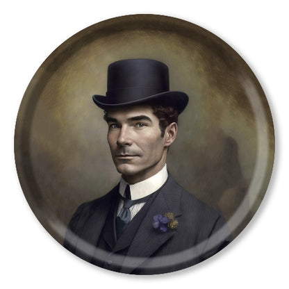 Plateau Bois - British Portrait HUMPHREY - 38 cm