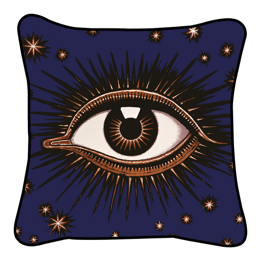 Cushions -  Eye Blue