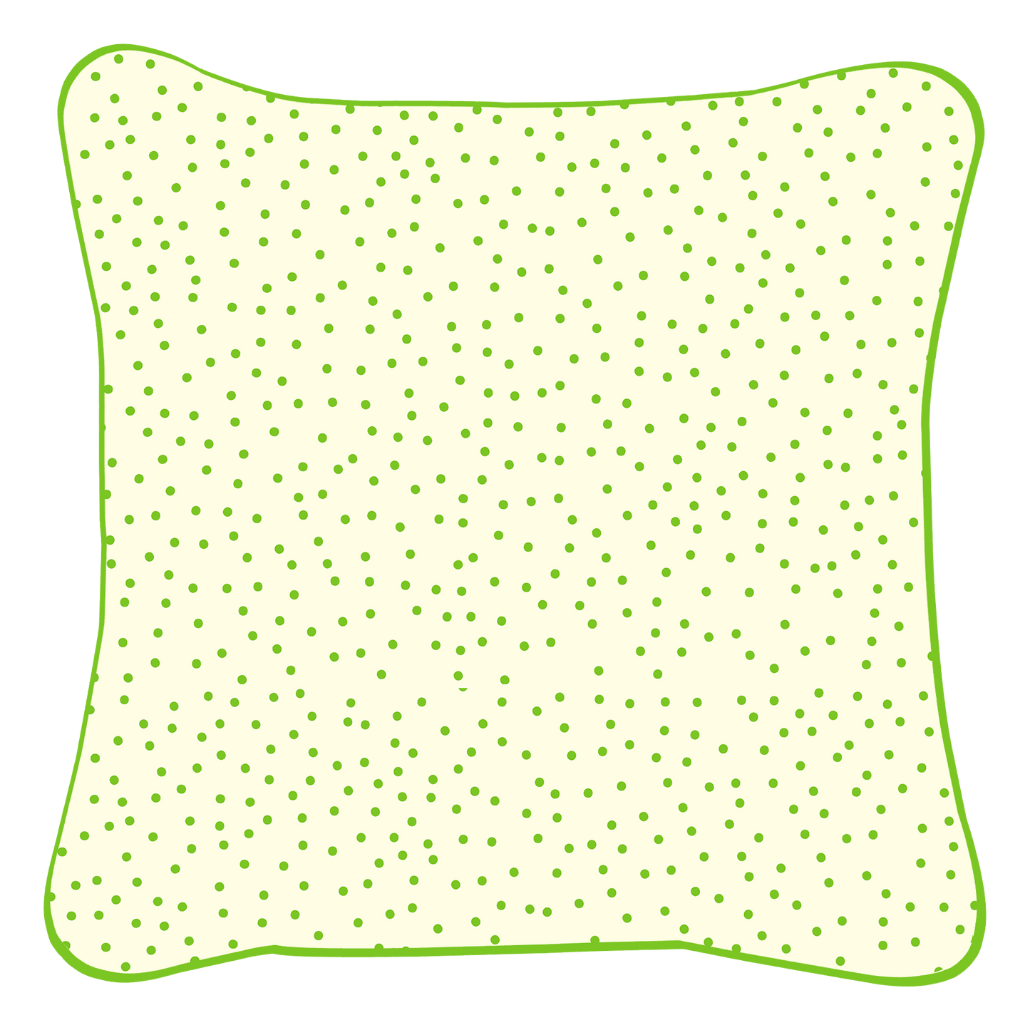 Coussins -  Green Dots Birds