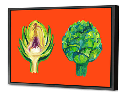 Alice Straker - Artichokes on Orange