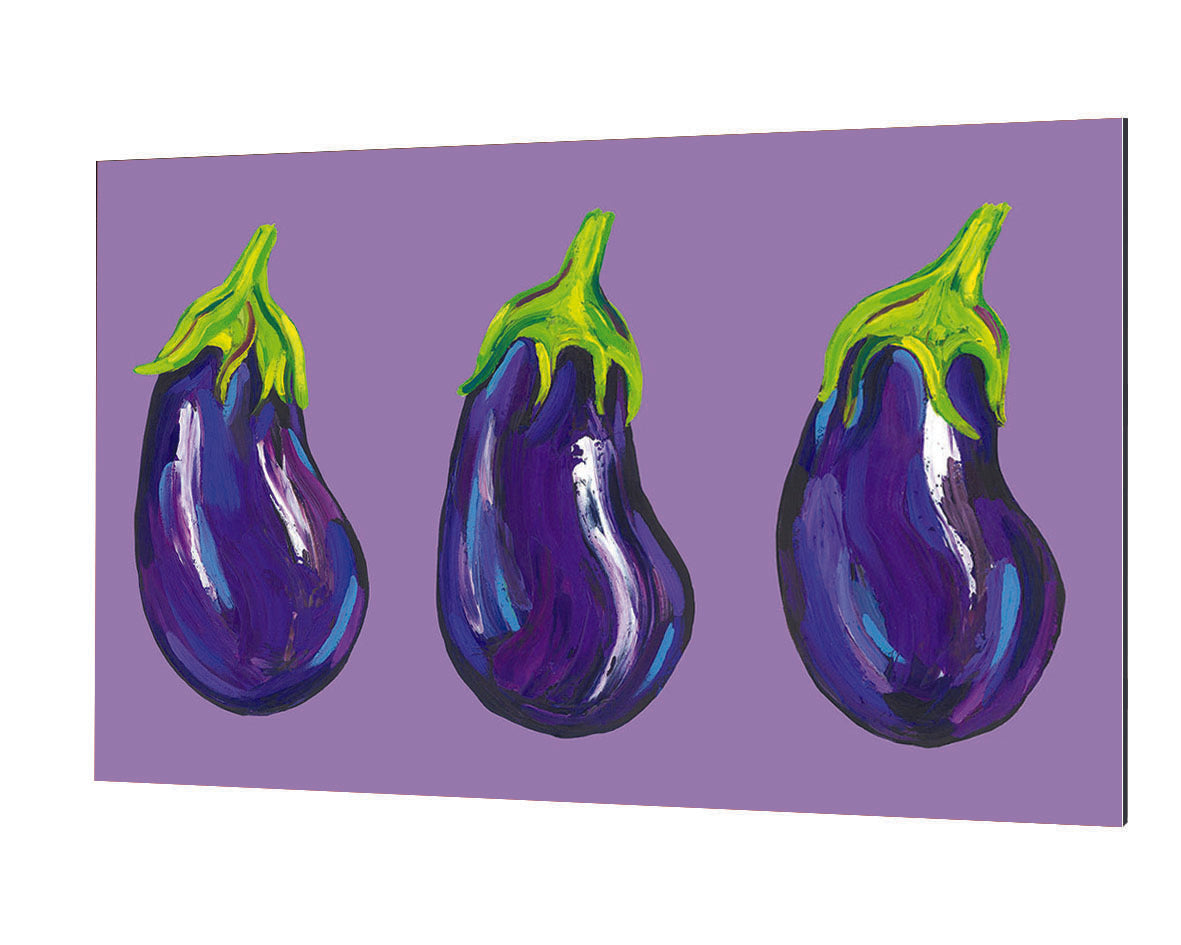 Alice Straker - Aubergines on Purple