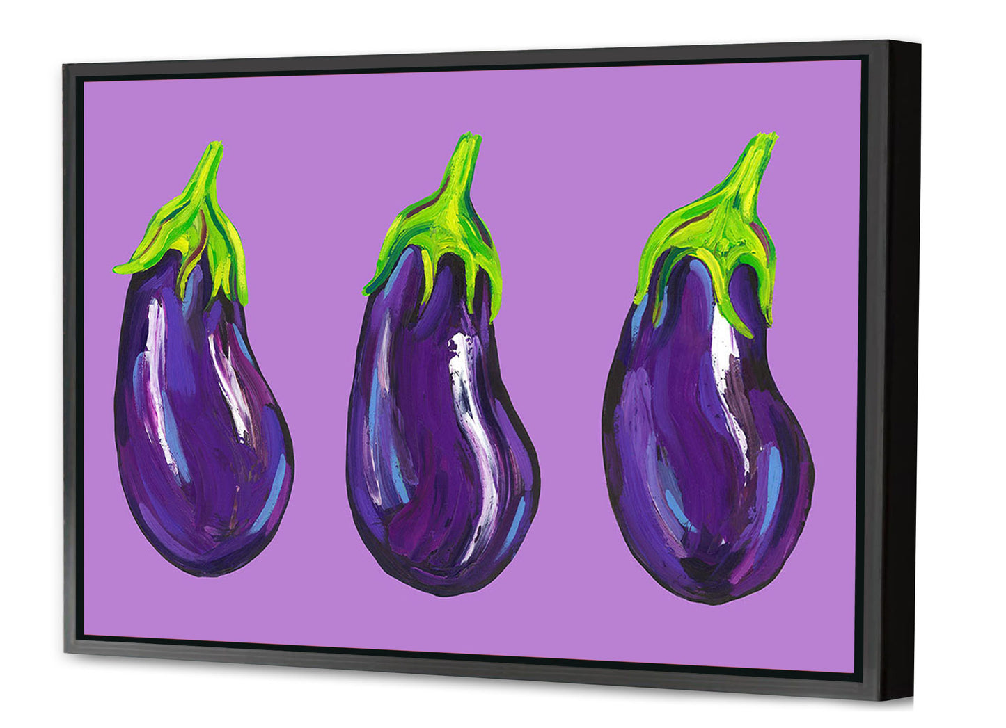 Alice Straker - Aubergines on Purple