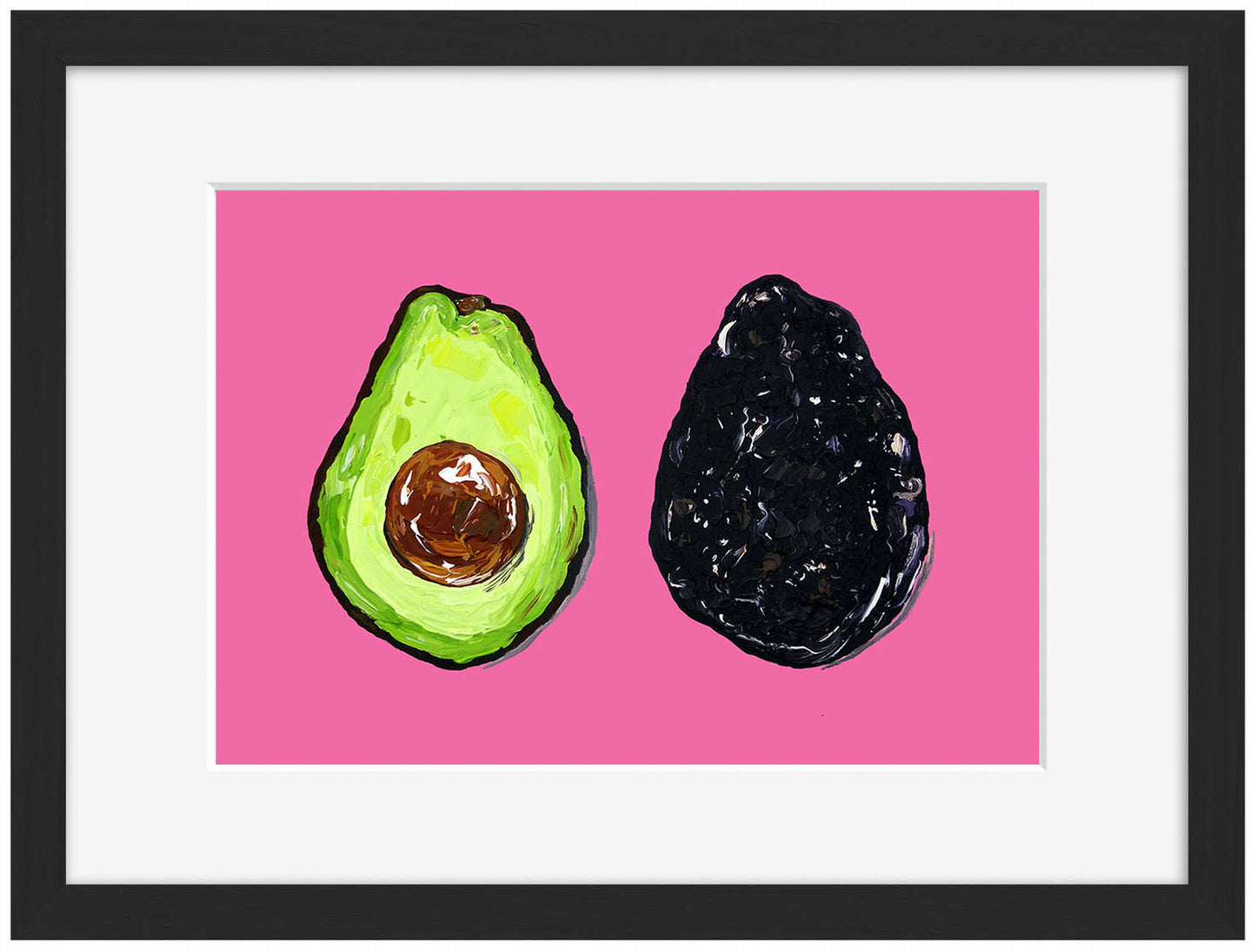 Alice Straker - Avocados on Pink