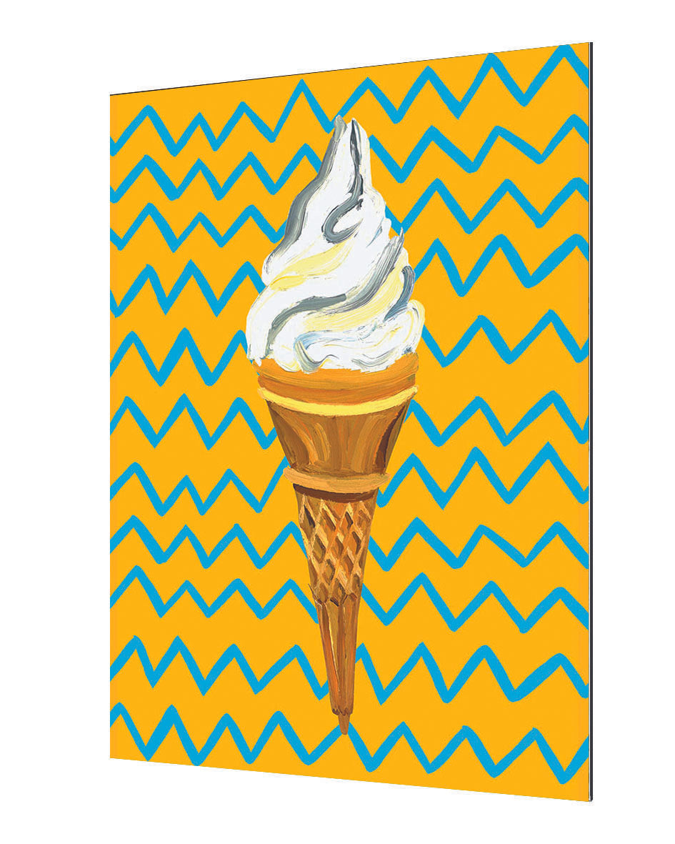 Alice Straker - Ice Cream Yellow Zigzag