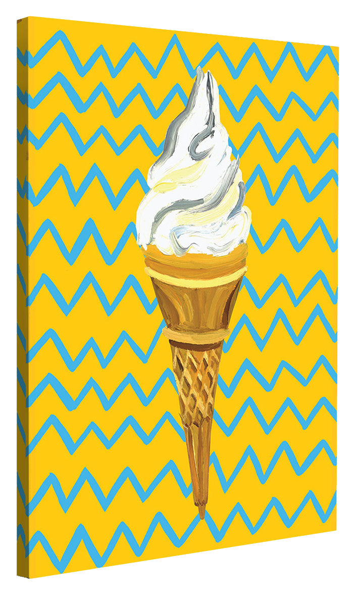 Alice Straker - Ice Cream Yellow Zigzag