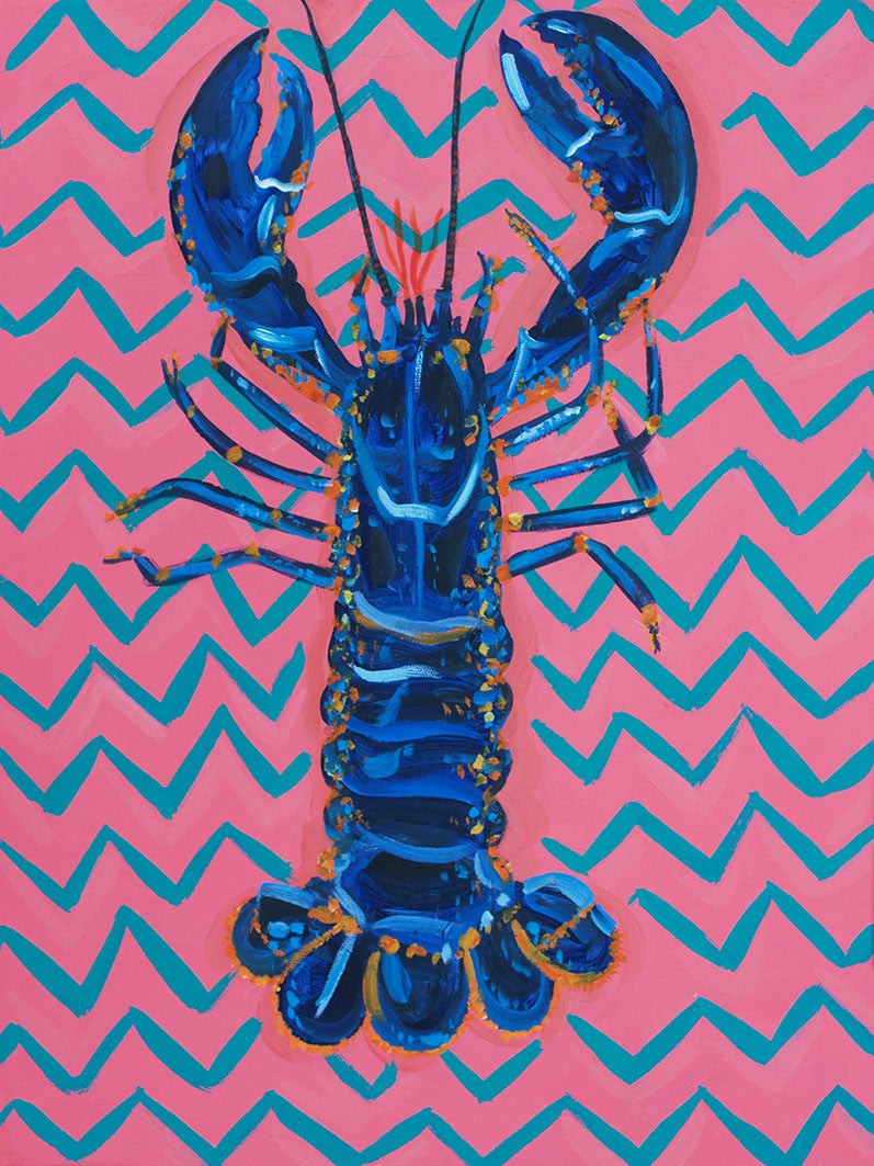 Alice Straker - Lobster on Zigzag