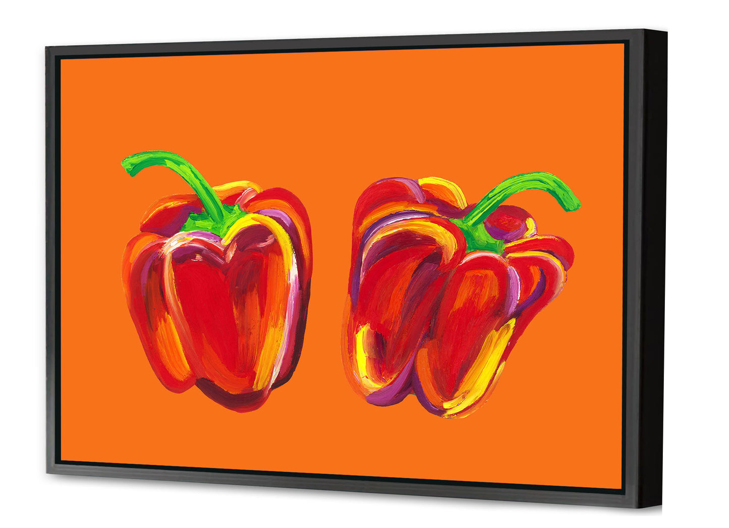 Alice Straker - Peppers on Orange