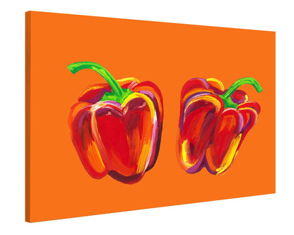 Alice Straker - Peppers on Orange