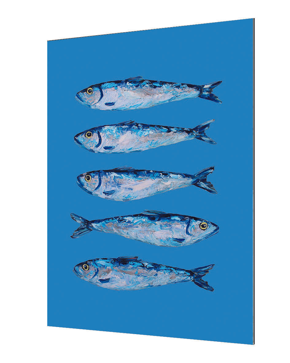 Alice Straker - Sardines on Blue