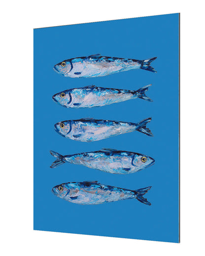 Alice Straker - Sardines on Blue