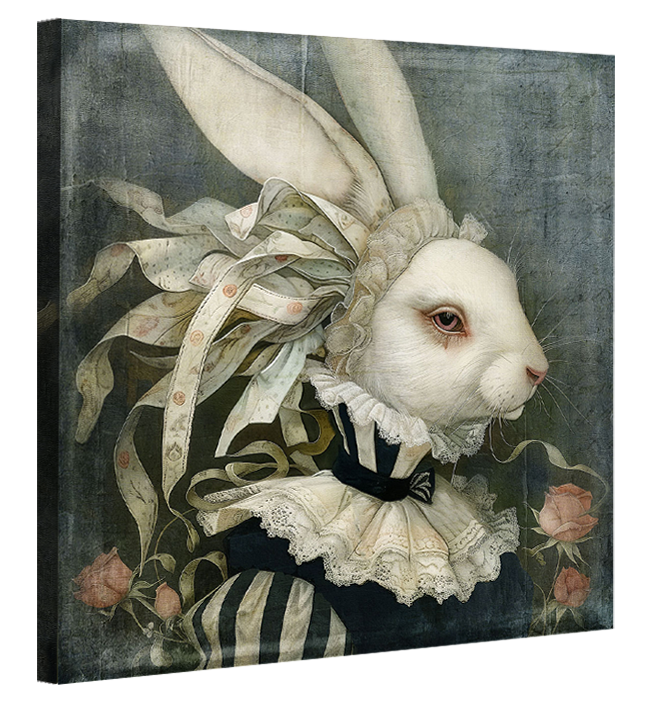 Alisa Williams - White Rabbit and Ribbons