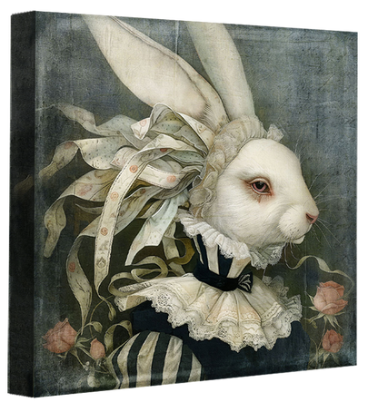 Alisa Williams - White Rabbit and Ribbons