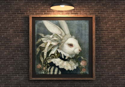 Alisa Williams - White Rabbit and Ribbons