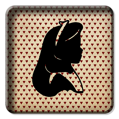 Plateau Métal - Alice 20 - 15 x 15 cm