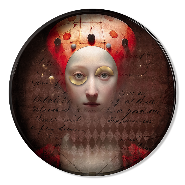 Plateau Métal - Alisa - The Ancient Astronaut 2 - 30 cm