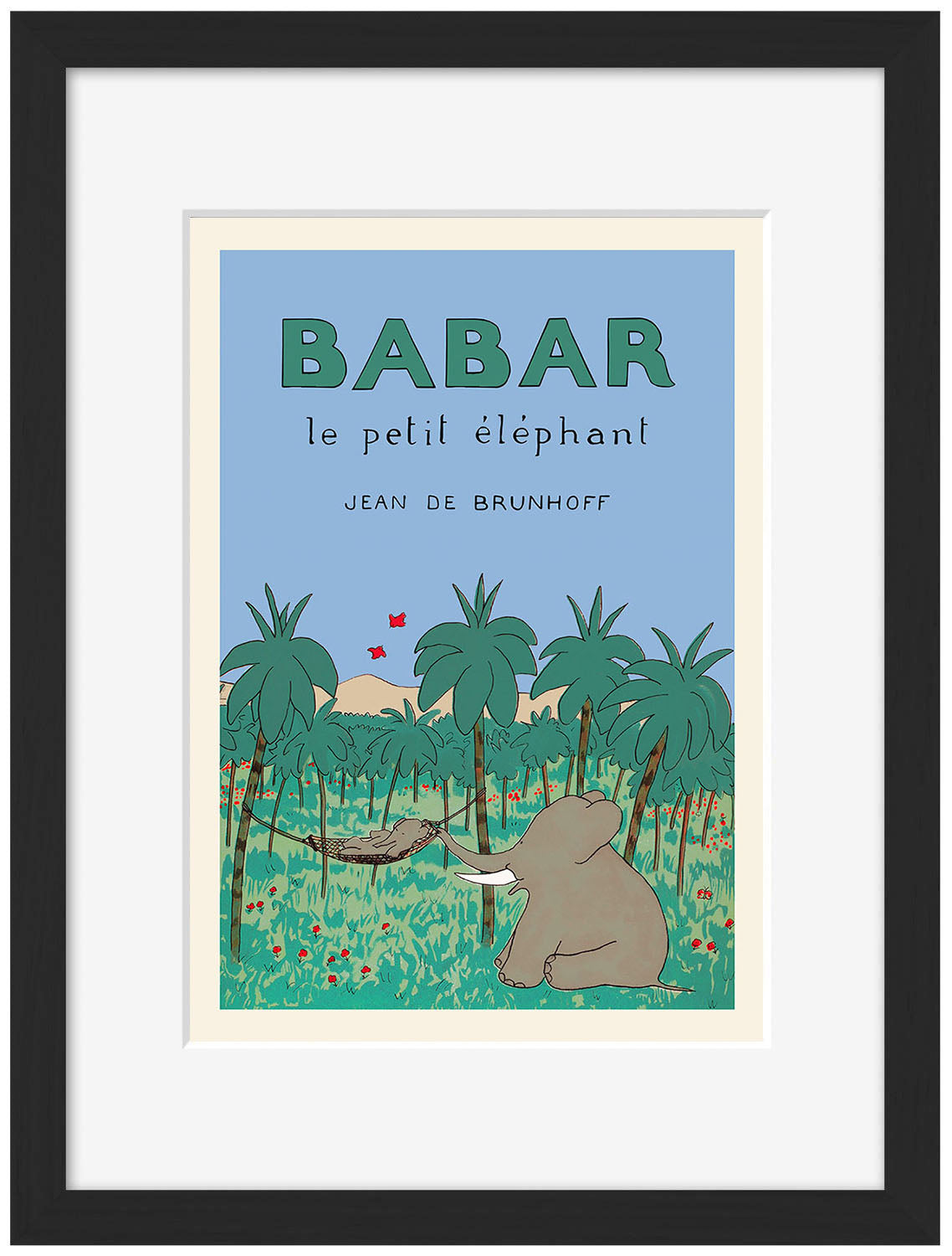 Babar le petit éléphant - Jungle - Bleu