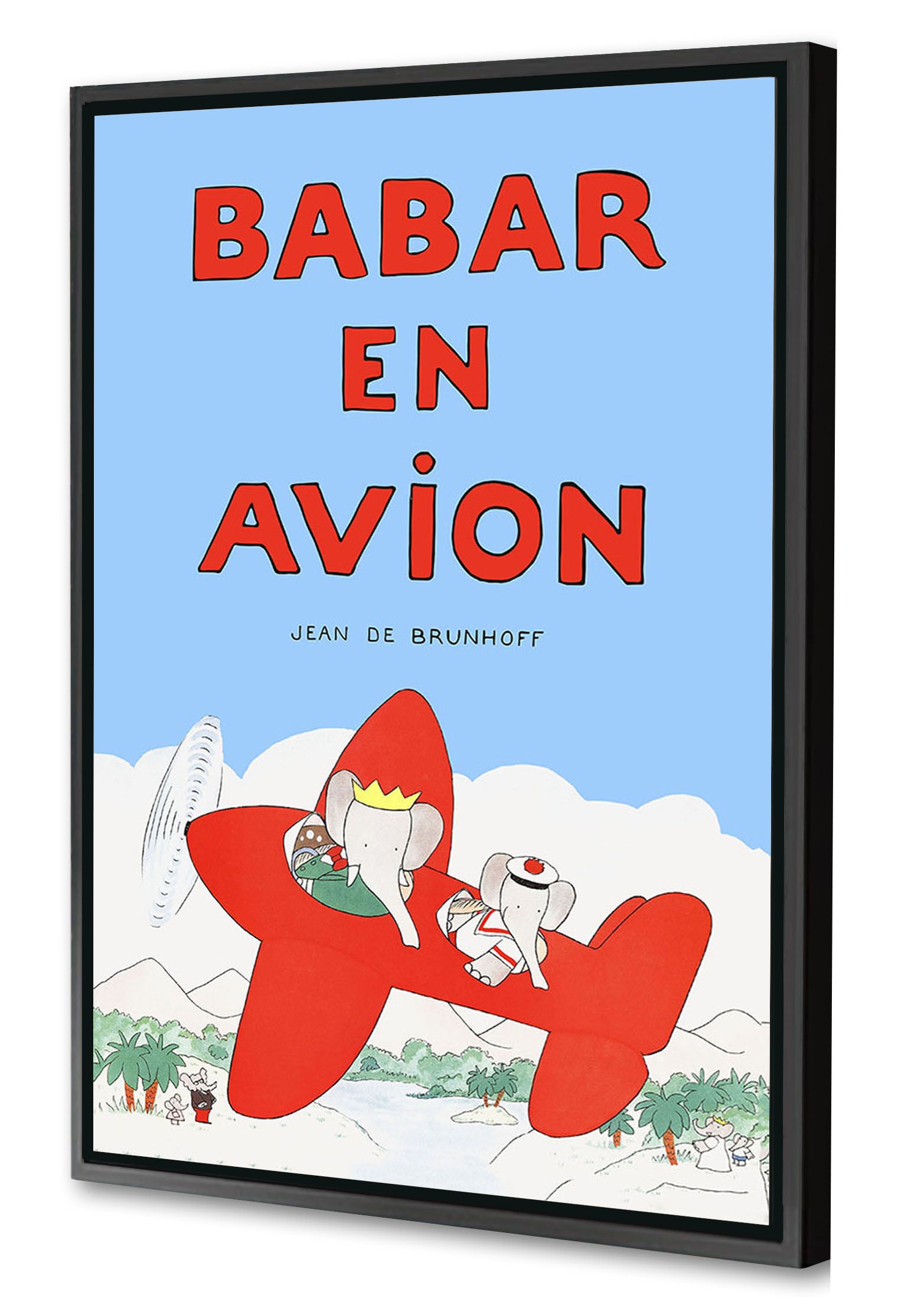 Babar en avion – BLUE SHAKER