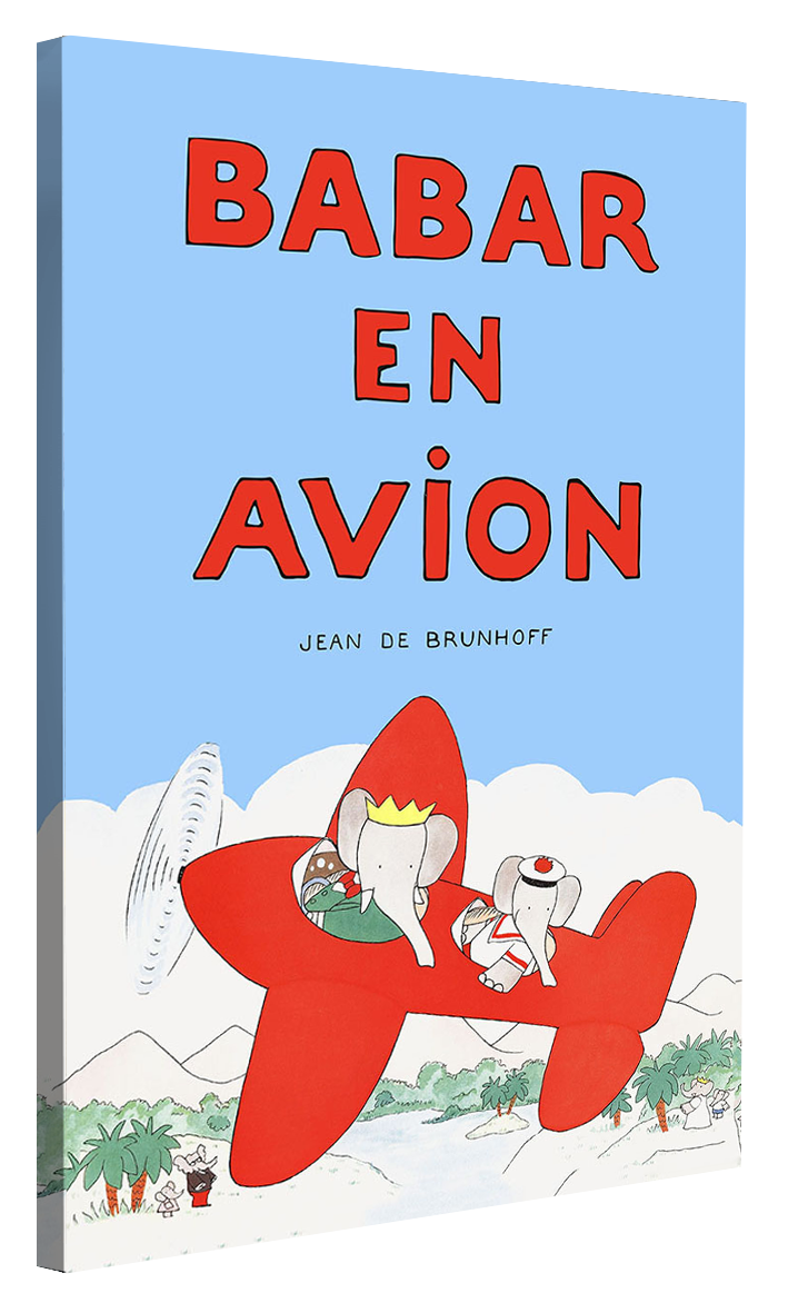 Babar en avion