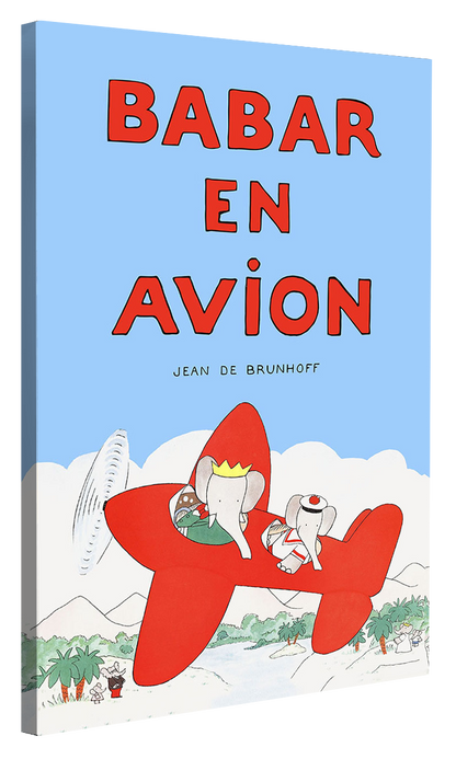 Babar en avion