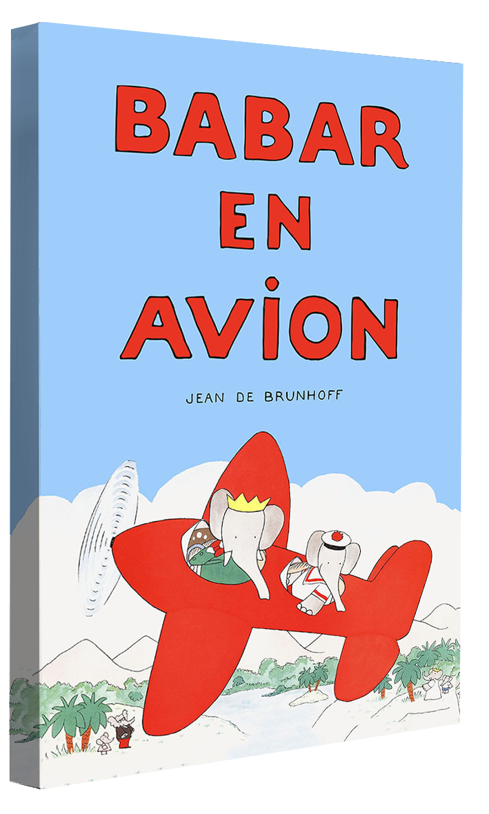 Babar en avion