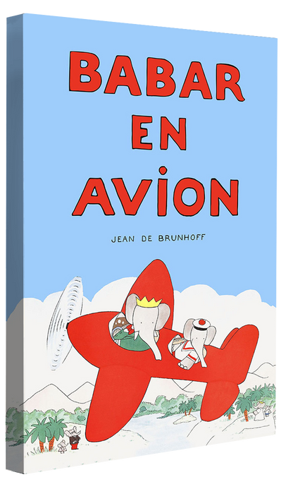 Babar en avion
