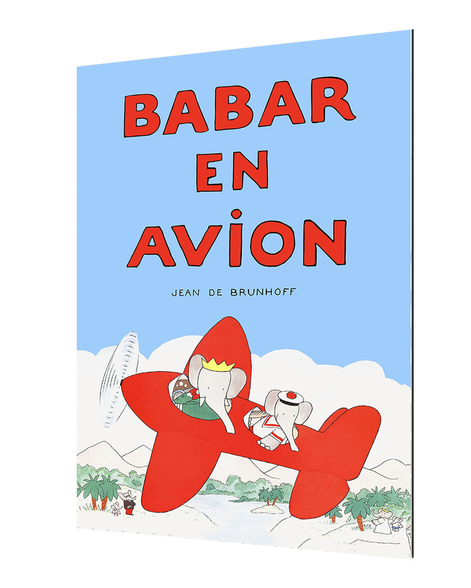 Babar en avion