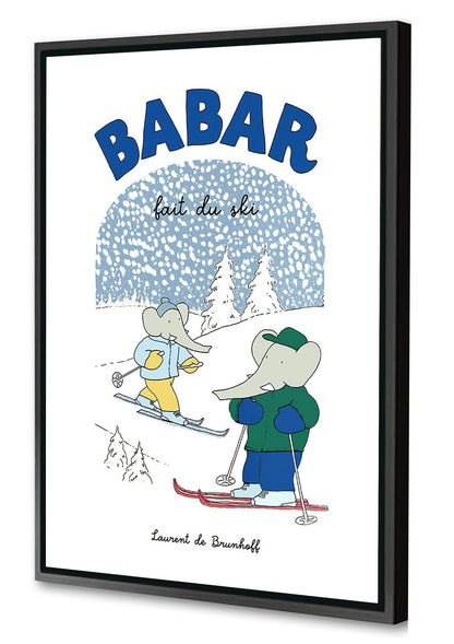 Babar fait du ski 1