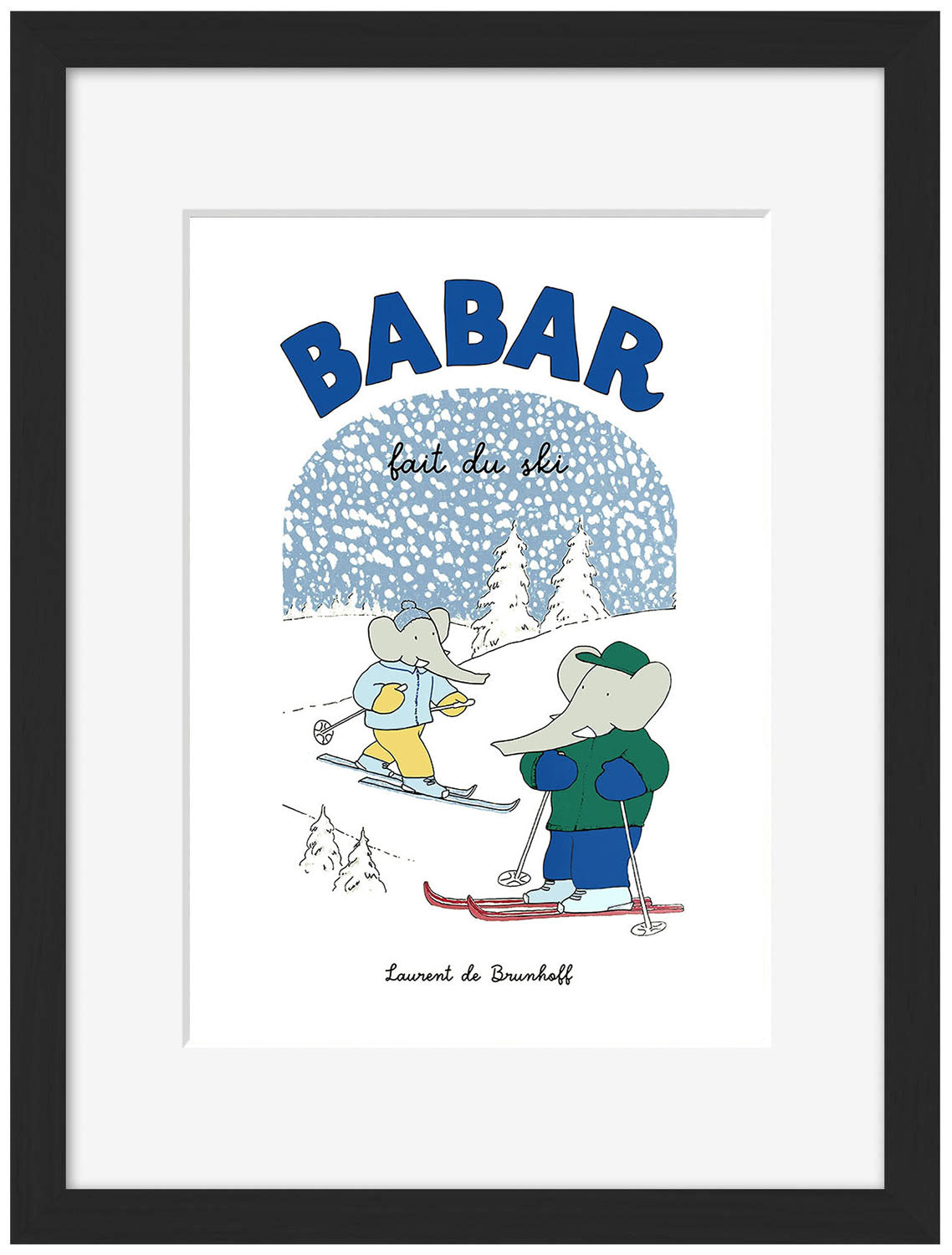 Babar fait du ski 1