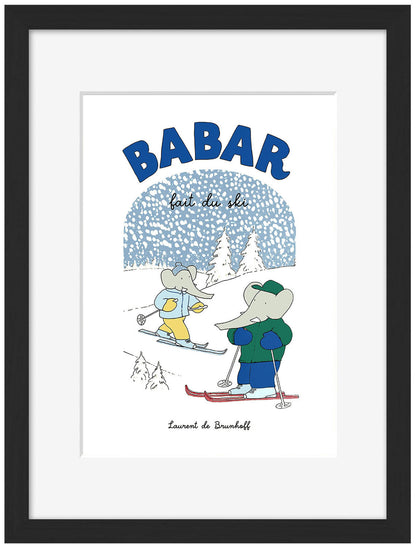 Babar fait du ski 1