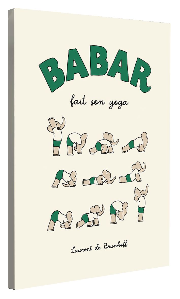 Babar fait son yoga - Vert