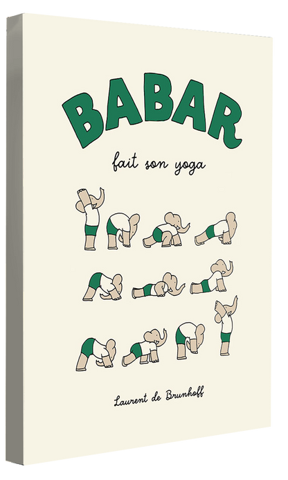 Babar fait son yoga - Vert