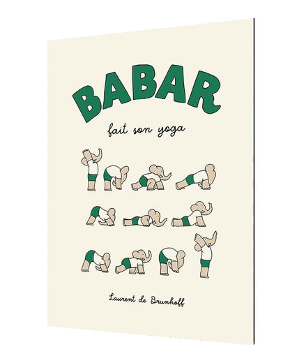 Babar fait son yoga - Vert