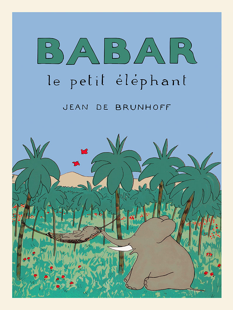 Babar le petit éléphant - Jungle - Bleu