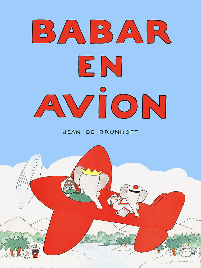 Babar en avion