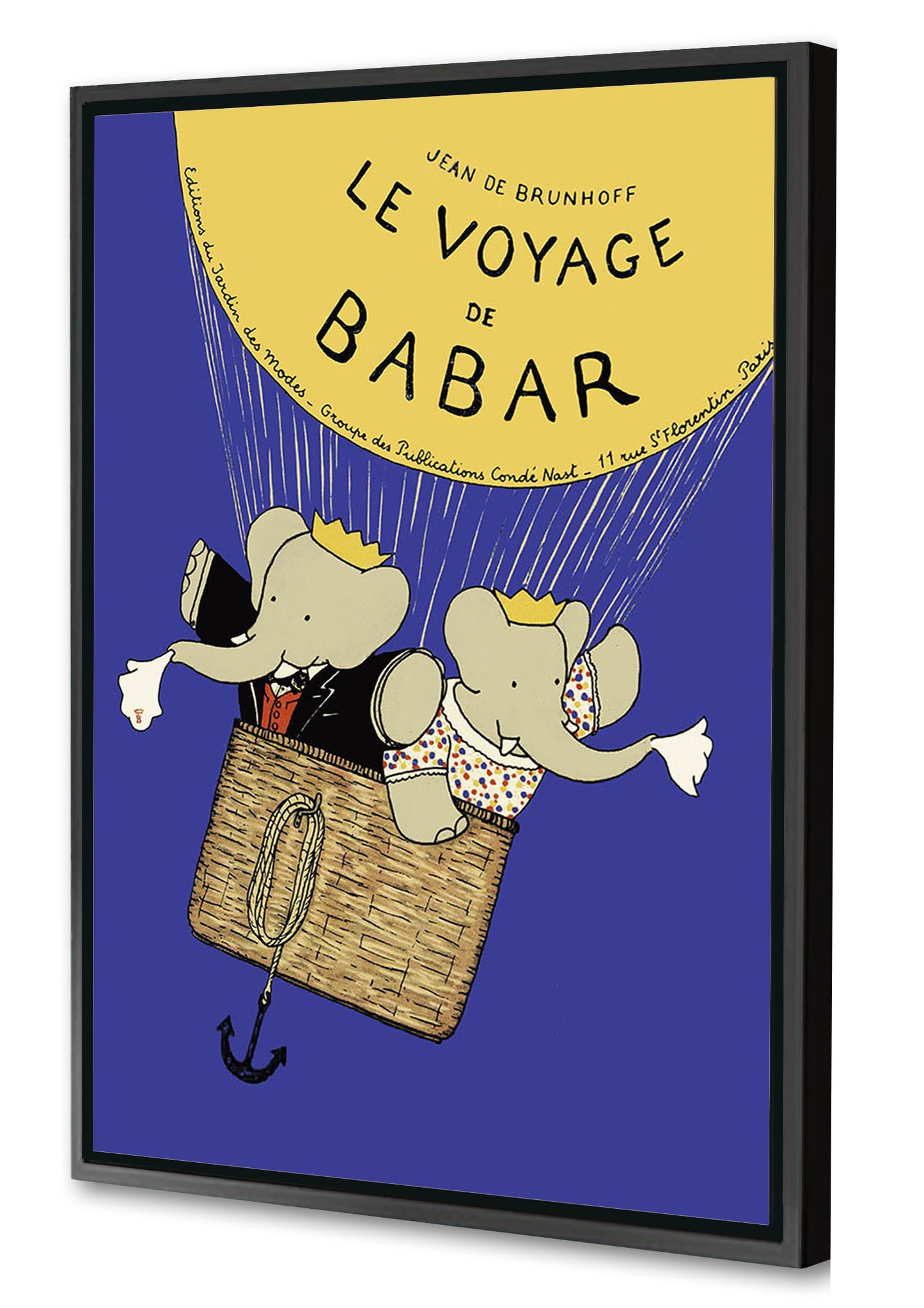 Le voyage en ballon de Babar
