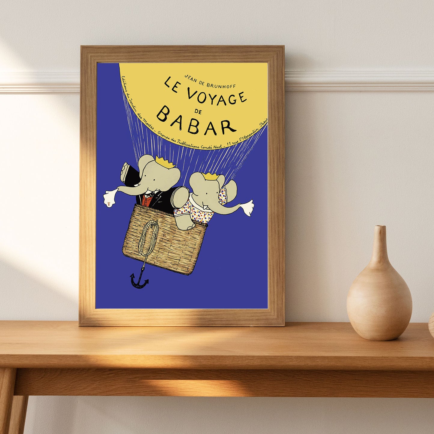 Le voyage en ballon de Babar