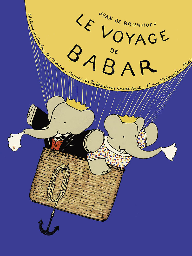 Le voyage en ballon de Babar