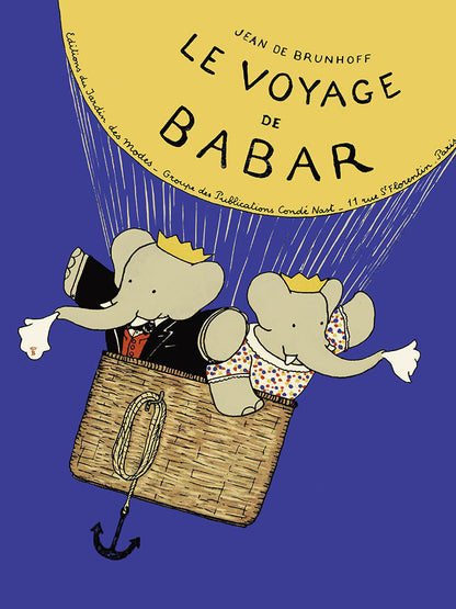 Le voyage en ballon de Babar