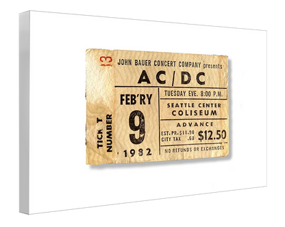 Golden Tickets - ACDC 1982