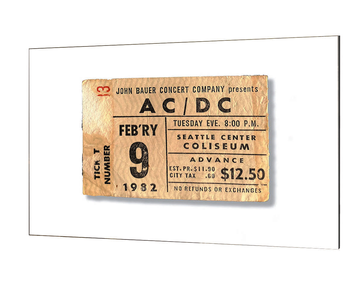 Golden Tickets - ACDC 1982