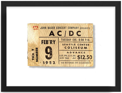 Golden Tickets - ACDC 1982