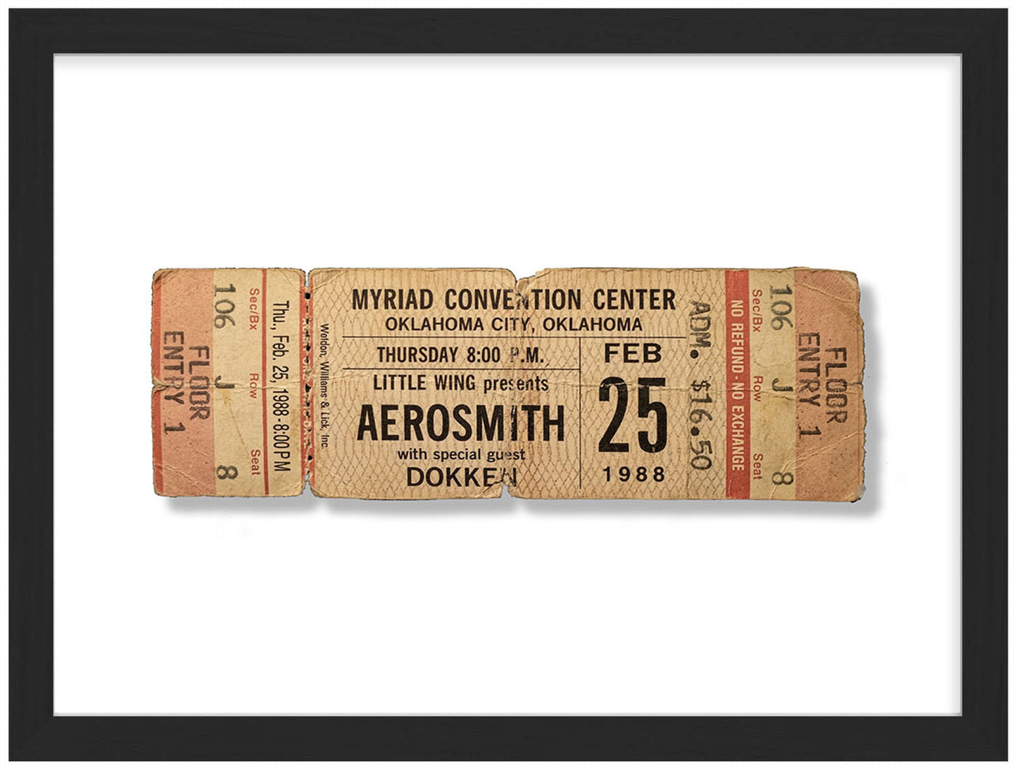 Golden Tickets - Aerosmith 1988