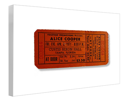 Golden Tickets - Alice Cooper 1971