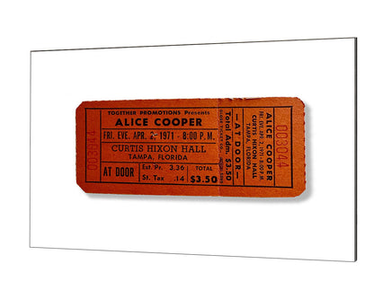 Golden Tickets - Alice Cooper 1971