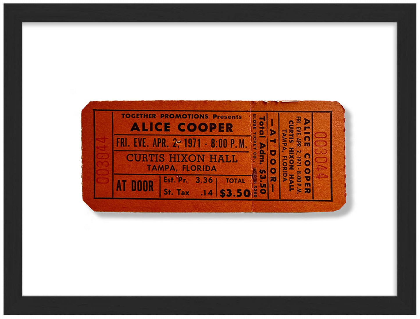 Golden Tickets - Alice Cooper 1971