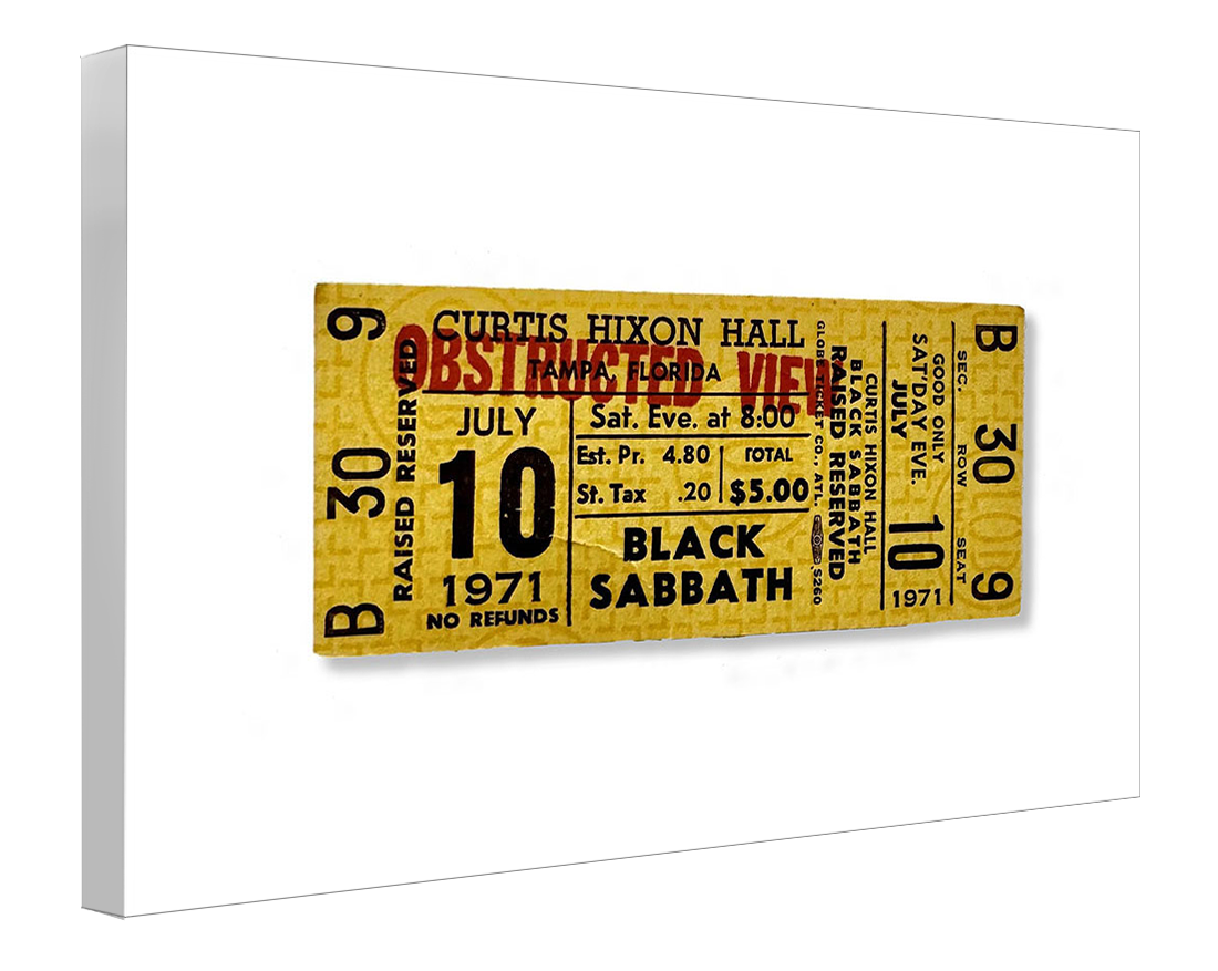 Golden Tickets - Black Sabbath 1971