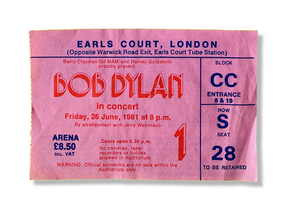Golden Tickets - Bob Dylan 1981