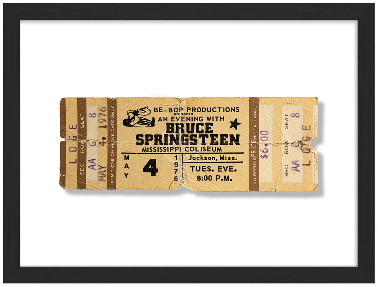 Golden Tickets - Bruce Springsteen 1976